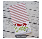 EMBROIDERY DESIGN_Merry Christmas