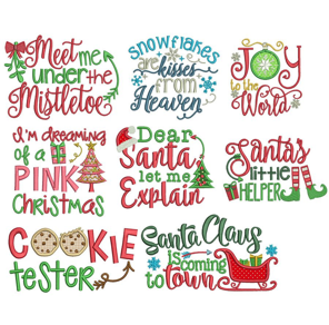 EMBROIDERY DESIGN_ Christmas Designs