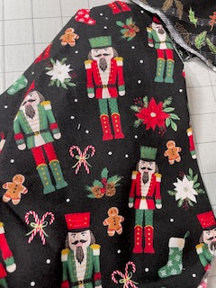 CHRISTMAS_ Nutcracker on Black