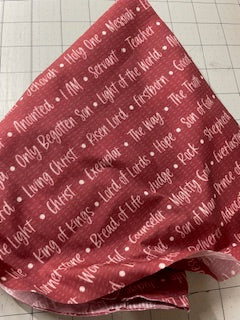 CHRISTIAN_NAMES OF GOD ON MAROON