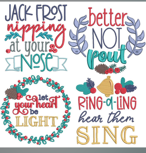 EMBROIDERY DESIGN_ Christmas ideas