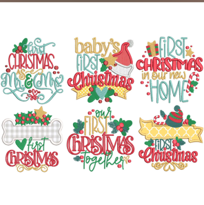 EMBROIDERY DESIGN_ Christmas saying