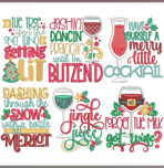 EMBROIDERY DESIGN_Christmas sayings