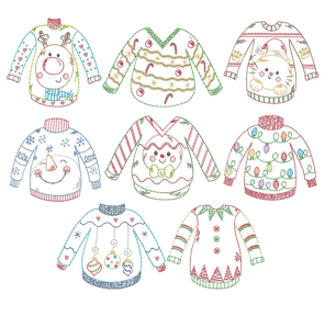 EMBROIDERY DESIGN_UGLY SWEATERS