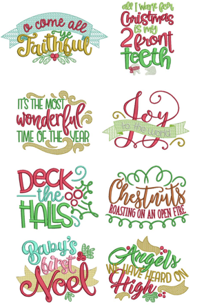 EMBROIDERY DESIGN_Christmas Designs