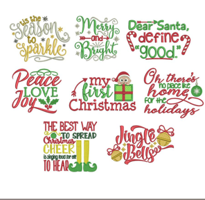 EMBROIDERY DESIGN_Christmas Designs