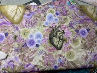 UNCUT_MEDICAL_Anatomical Heart Purple and Gold