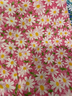 FLORAL_Daisy on PInk_____ CLEARANCE