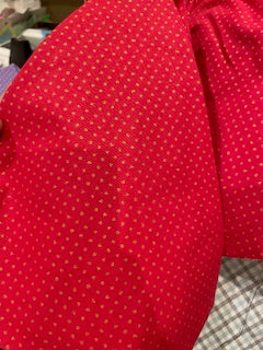 POLKA_Red with Gold Dots