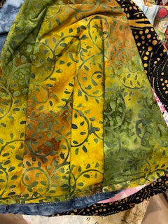 MISC_Batik_Green and Brown Leaves