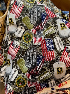 PATRIOTIC_Army Dog Tags