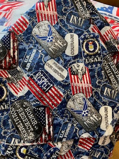 PATRIOTIC_USAF Dog Tags