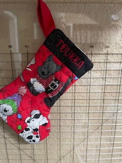 STOCKING_Order your customized quilted Christmas Stockings NOW