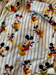 CARTOON_Mickey with Blue Stripes