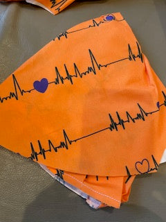 MEDICAL_Ekg on Orange